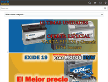 Tablet Screenshot of eurobateria.es